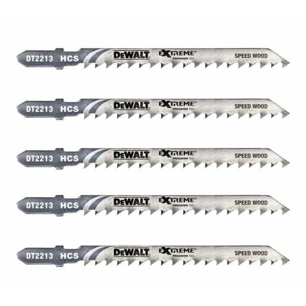 Остриета за вертикален трион Dewalt XPC DT2213-QZ, За дърво, 5бр