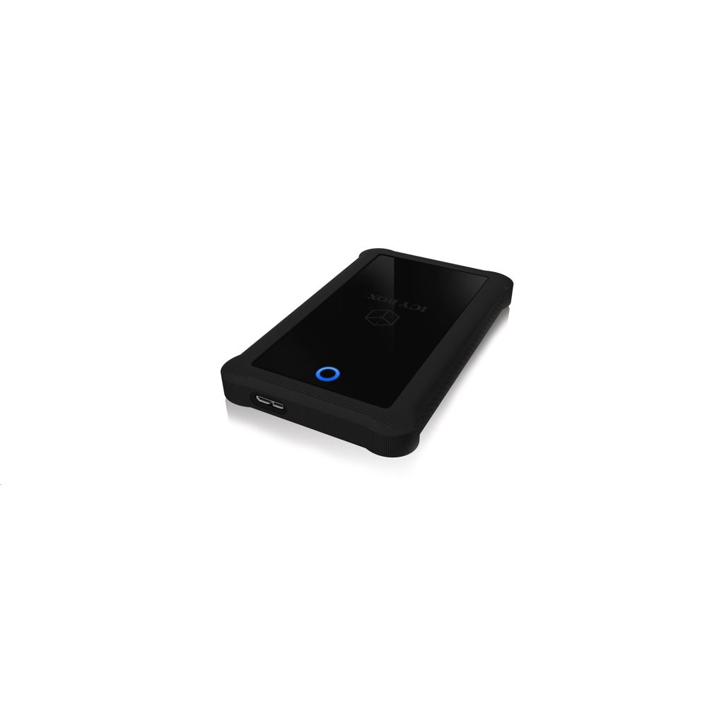 ICY BOX IB-233U3-B HDD/SSD ház Fekete 2.5" (IB-233U3-B)