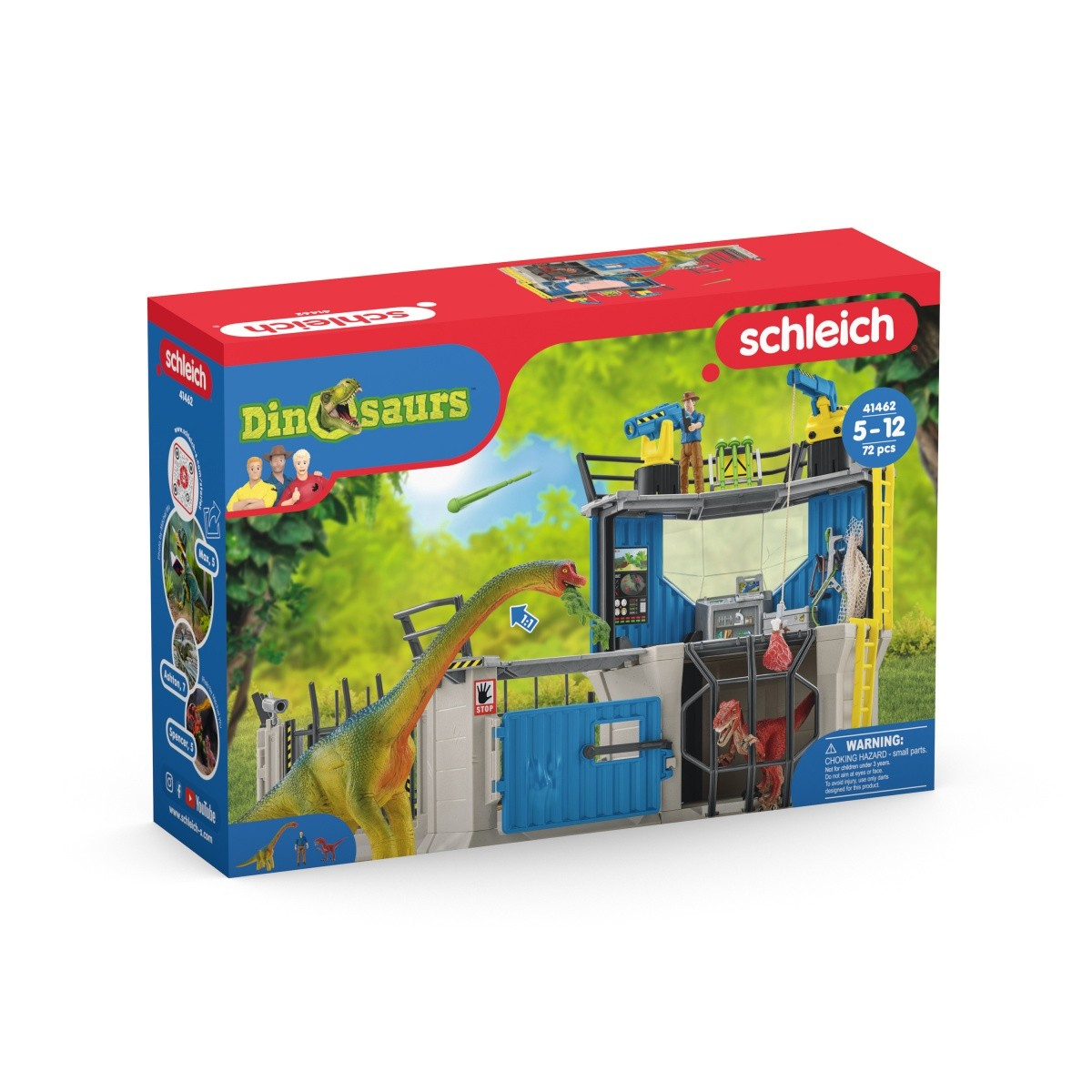 Schleich 41462 Dinosaurs Nagy dinókutató állomás (41462)