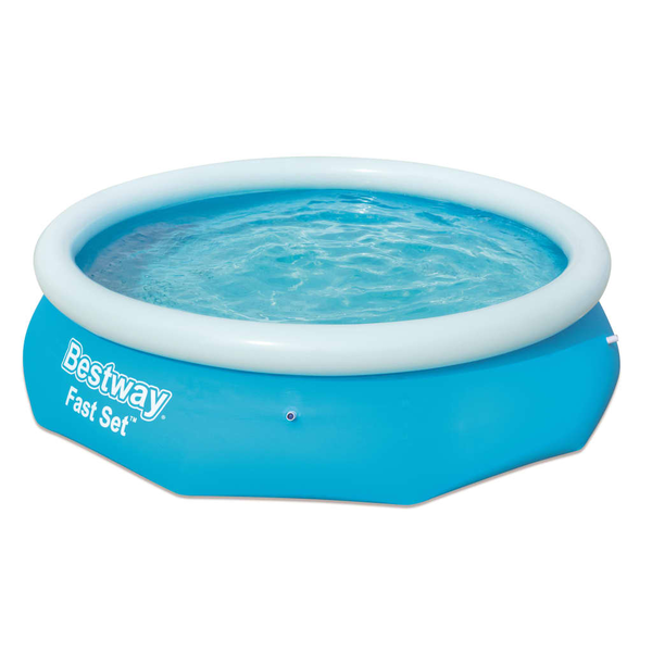 Bestway Fast Set 57266 piscine hors sol Piscine gonflable Rond 3638 L Bleu