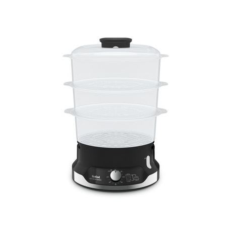 Tefal Ultracompact VC204810 уред за готвене на пара 3 кошница(и) Свободно стоящ 800 W Черен