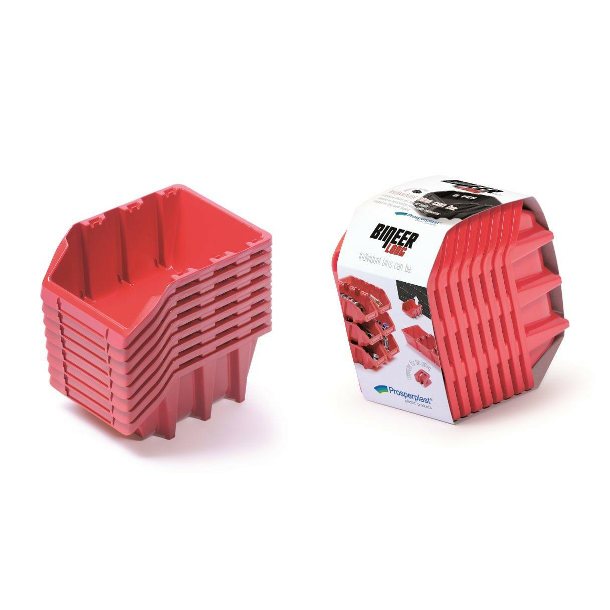 Tárolódoboz 5982234 - 98X70X118 mm, 10 db, Fekete (KBISS12-S411)