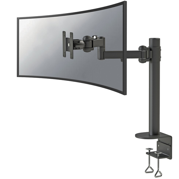 Neomounts FPMA-D960BLACKPLUS skærmbeslag og -stativer 124,5 cm (49") Sort Skrivebord