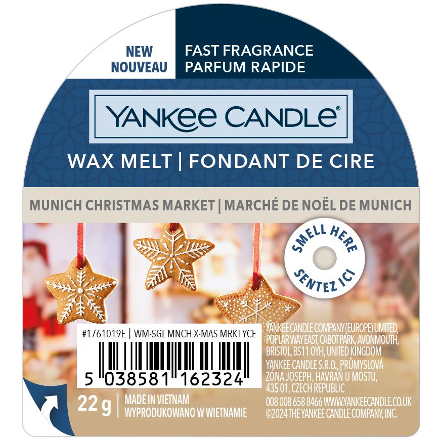 YANKEE CANDLE Munich Christmas Market, 22g (5038581162324)