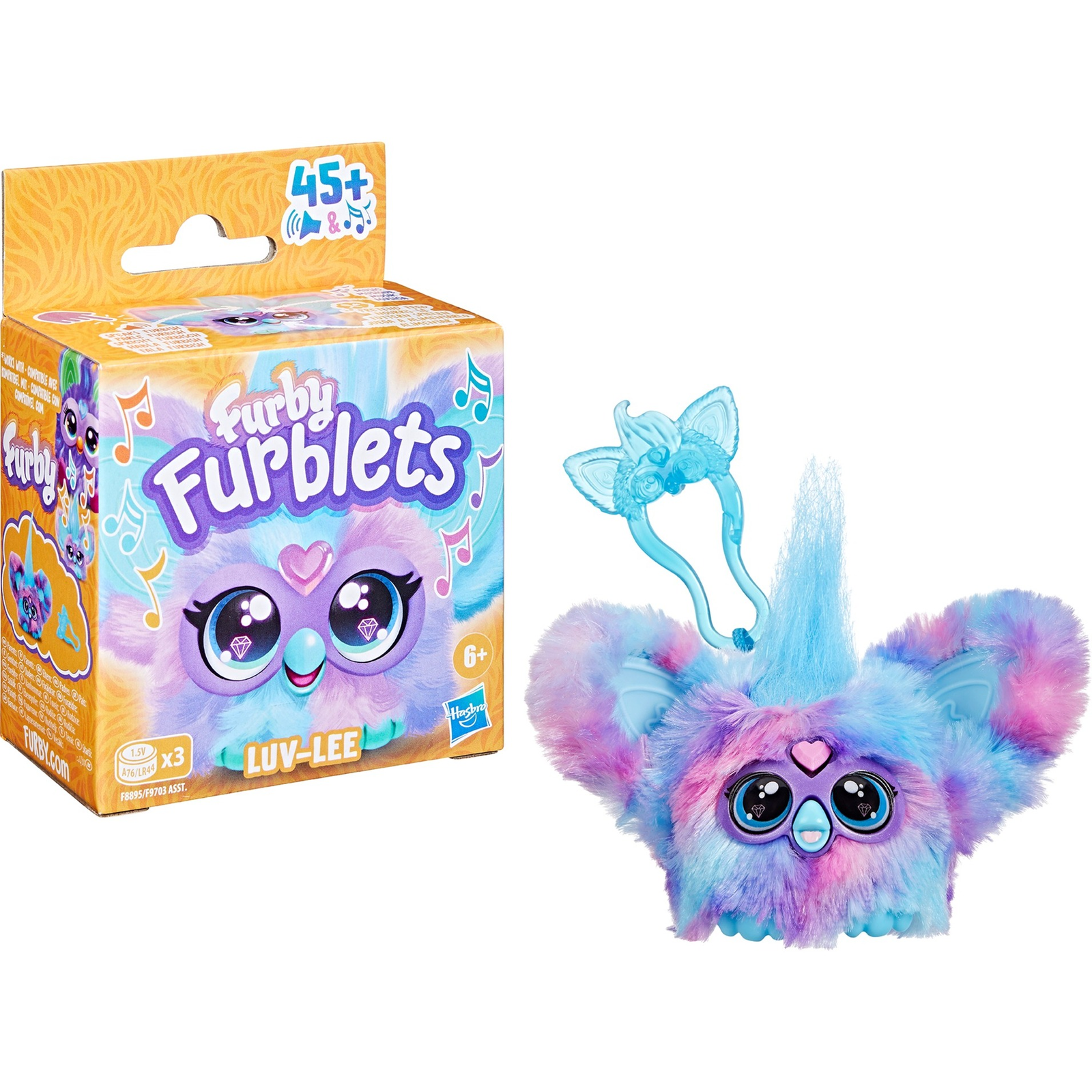 Hasbro Furby Furblets Luv-Lee plüss figura - 5 cm (F88955X2)