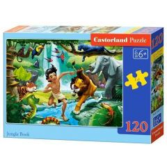 Castorland Jungle Book 120 pcs Puzzle 120 pz Cartoni