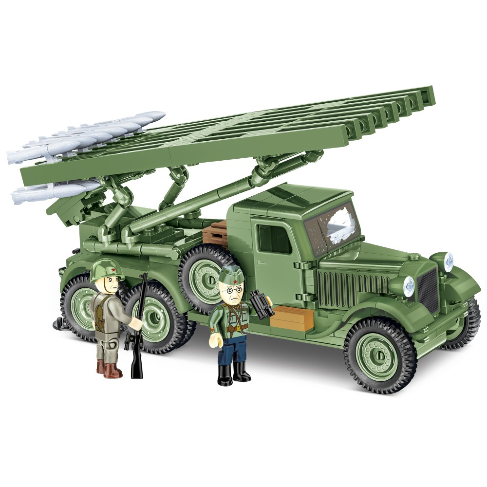 Cobi BM-13 Katyusha (ZIS-6) rakétavető 440 darabos építő készlet (2280)