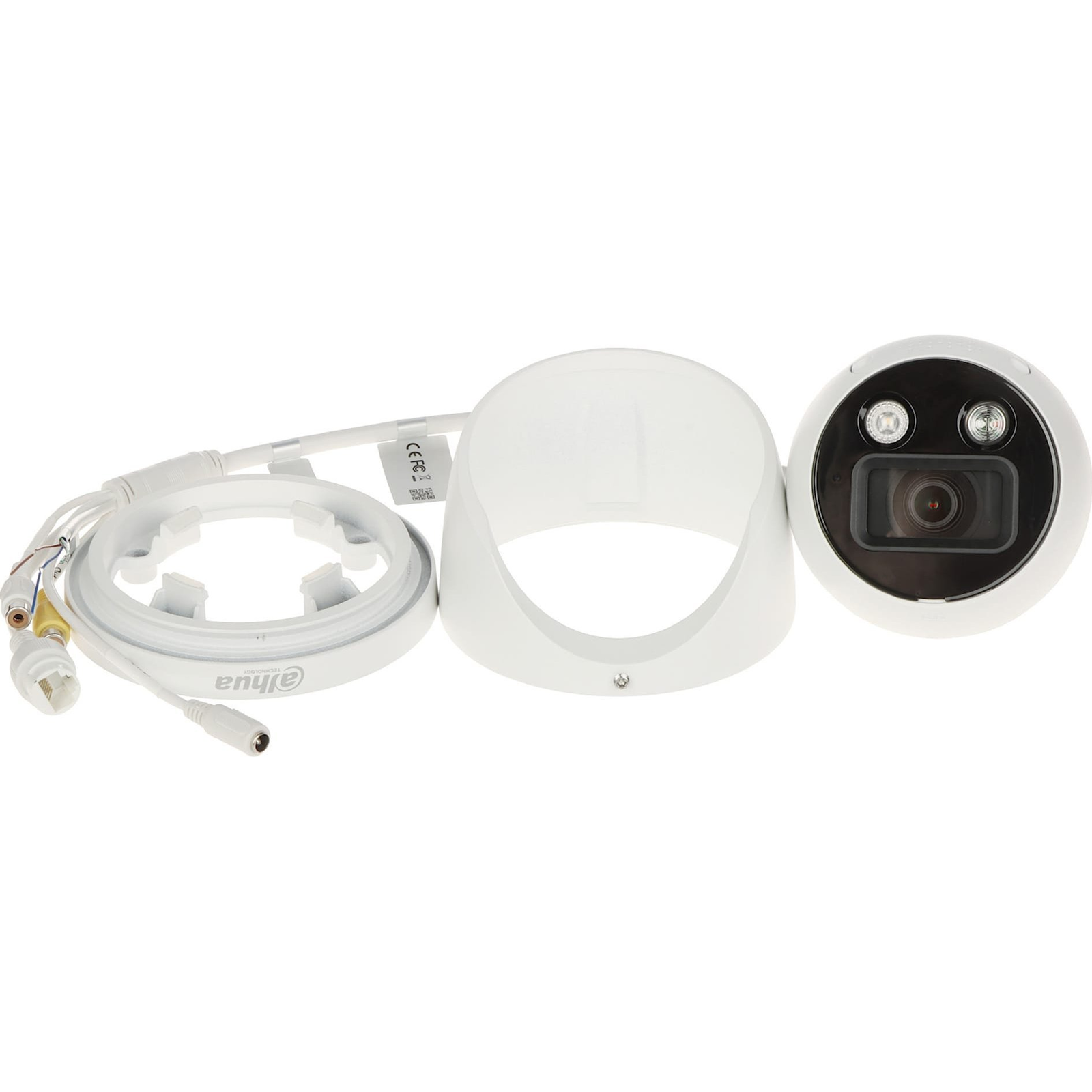 Dahua IPC-HDW3549H-AS-PV-0280B-S5 /kültéri/5MP/WizSense/2,8mm/IR/LED30m/Full-Color/TiOC IP turret kamera (IPC-HDW3549H-AS-PV-0280B-S5)