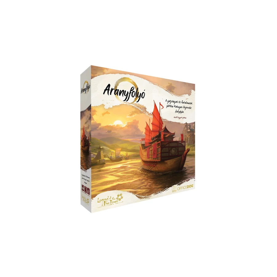 Gém Klub Aranyfolyó stratégiai társasjáték 2-4 játékosnak (ASM34719)
