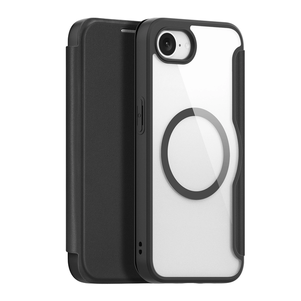 Flipové pouzdro Dux Ducis pro Apple iPhone 16e, černé