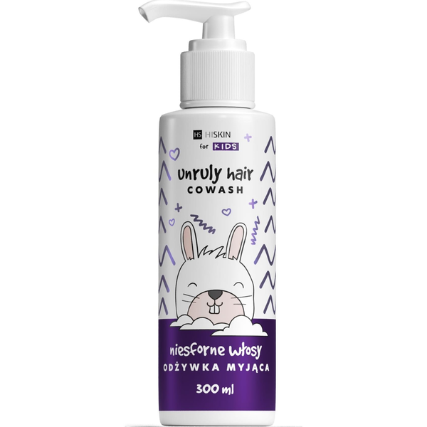 HS HISKIN KIDS UNRULY HAIR children's hair conditioner, 300 ml
