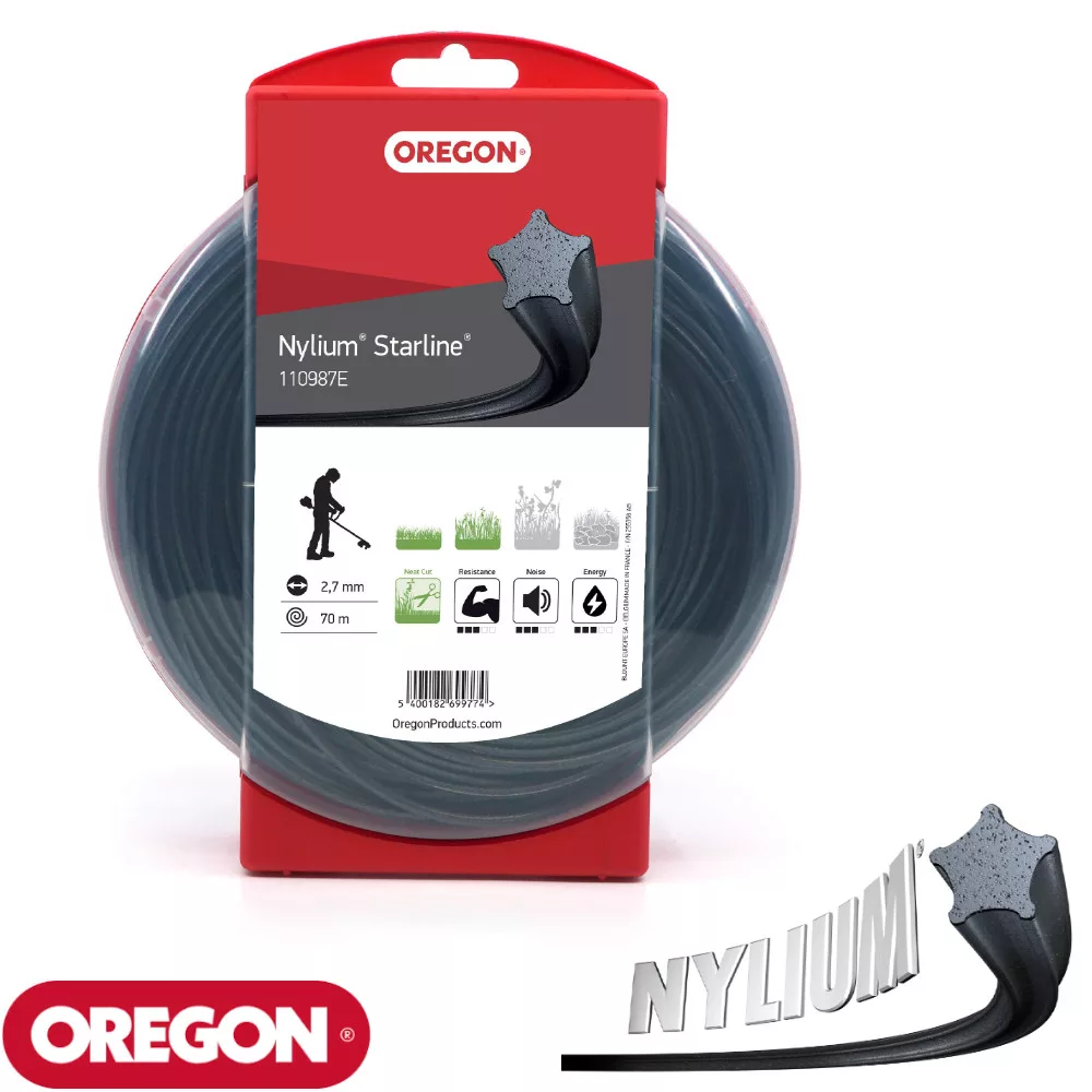 Oregon Nylium Starline 2.7mm Csillag damil (70m) (110987E)