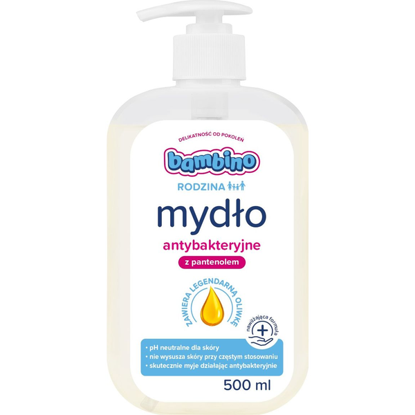  Bambino Mydło antybakteryjne z pantenolem 