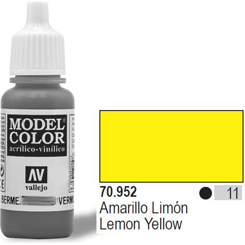 Vallejo Model Color Lemon Yellow Akrilfesték 70952 (70952)