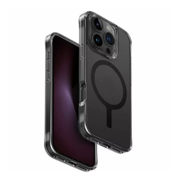 Uniq Lifepro Extreme Apple iPhone 16 Pro Max Magsafe szilikon tok fekete/átlátszó (UNIQ-IP6.9P(2024)-LXAFMSMK) (UNIQ-IP6.9P(2024)-LXAFMSMK)