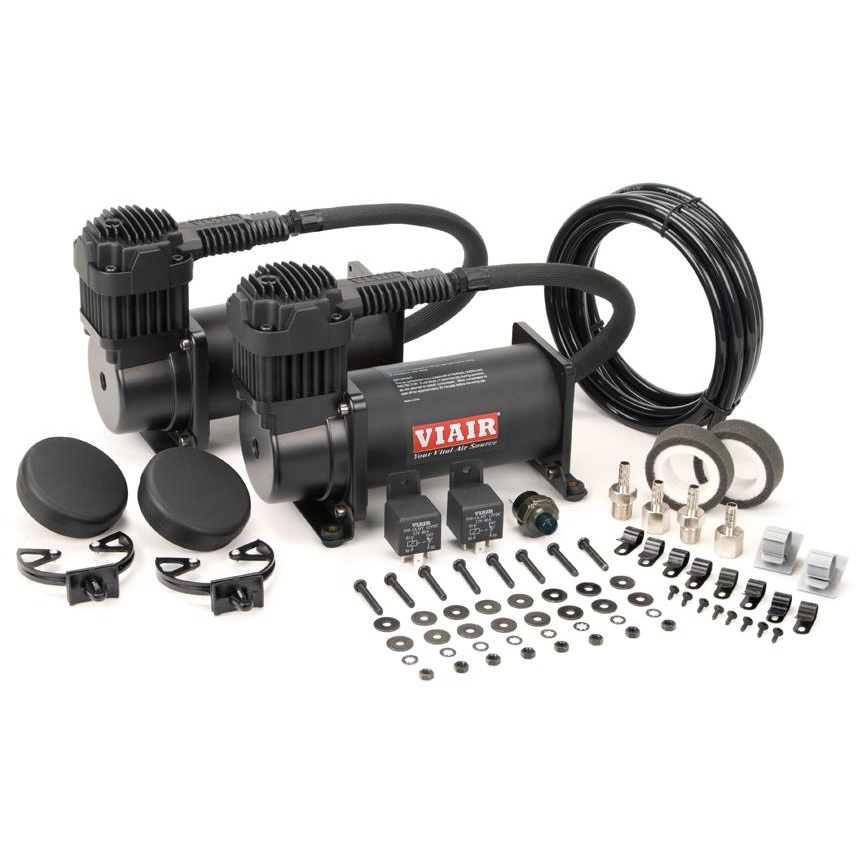 VIAIR 380C Stealth fekete Dual Pack - légkompresszoros csomag (38036)