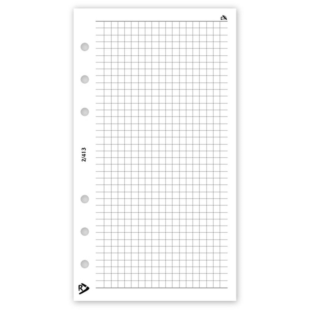 Realsystem 95 x 170mm Négyzethálós jegyzetlap (2413-00)