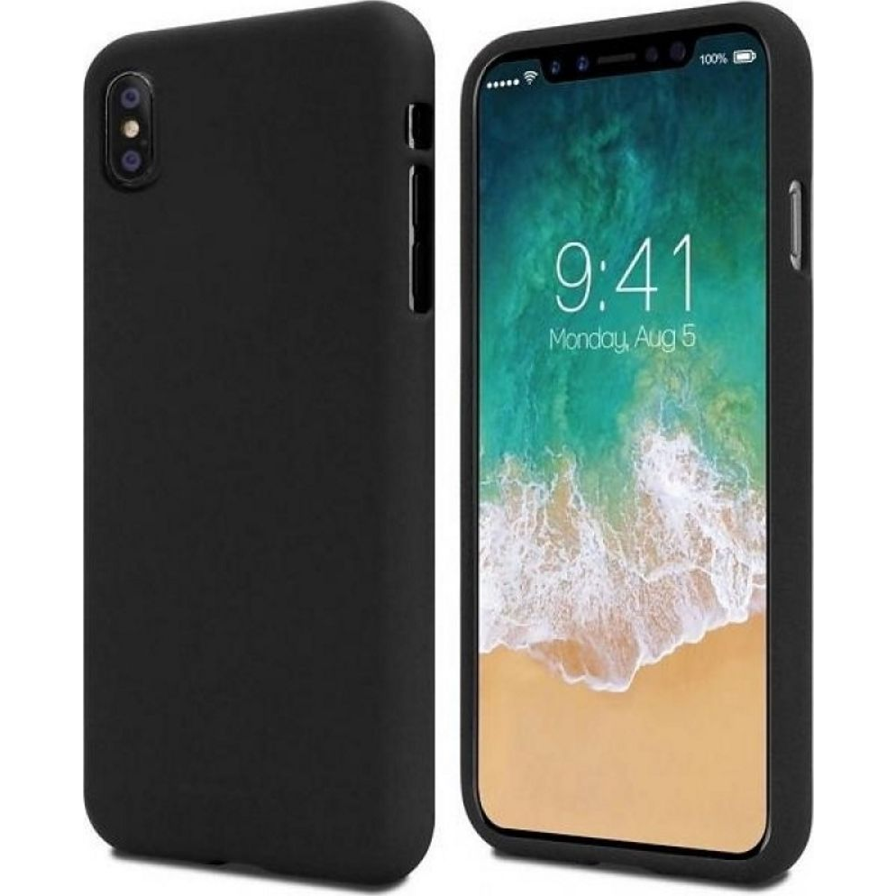 Mercury Soft Apple iPhone 13 mini szilikon tok, fekete (8809824769245)