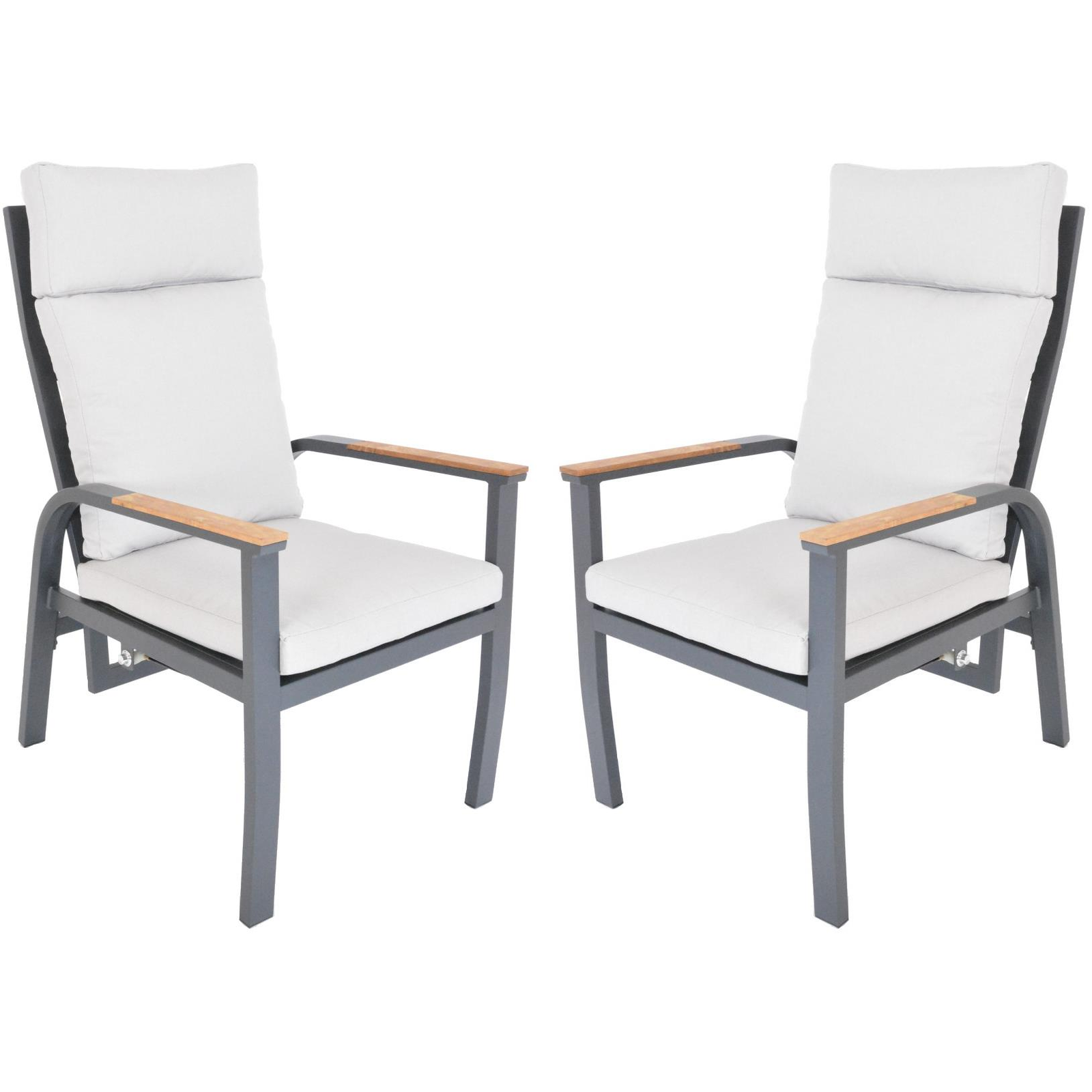 ROJAPLAST Annecy Duo alumínium kerti karosszék, 2 db (1318)