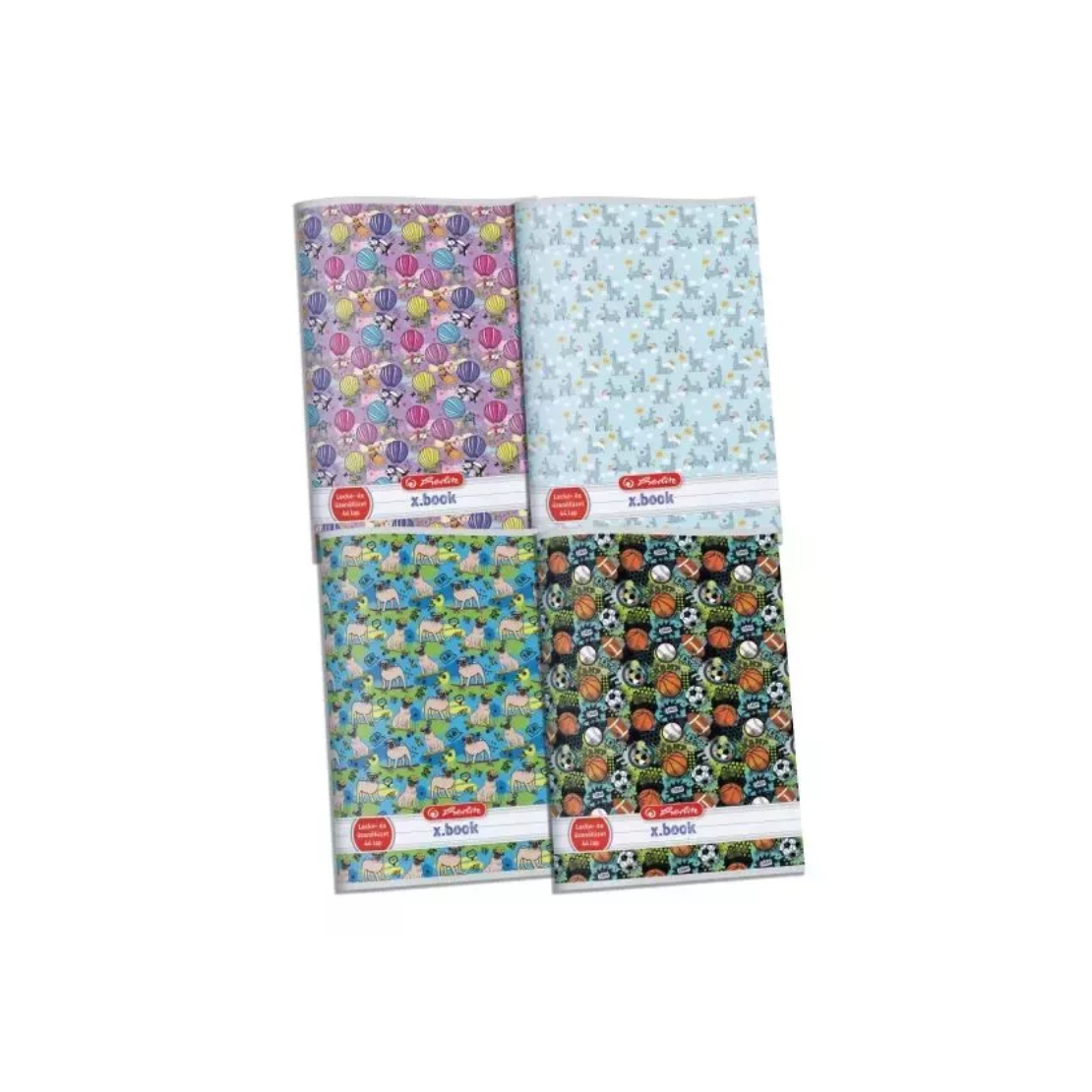 Herlitz Funny Boys 44 lapos A5 Leckefüzet fiúknak - Többféle (9093330)