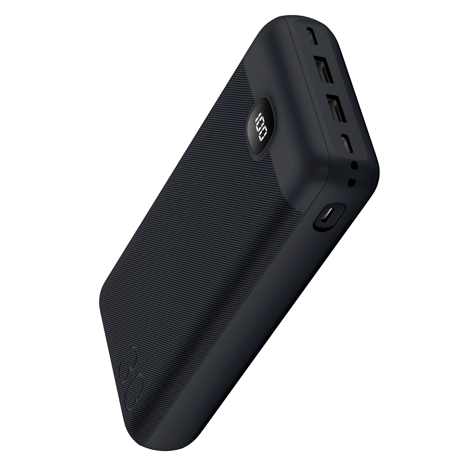 Външна батерия Dviced Charge 30 000 mAh, черна