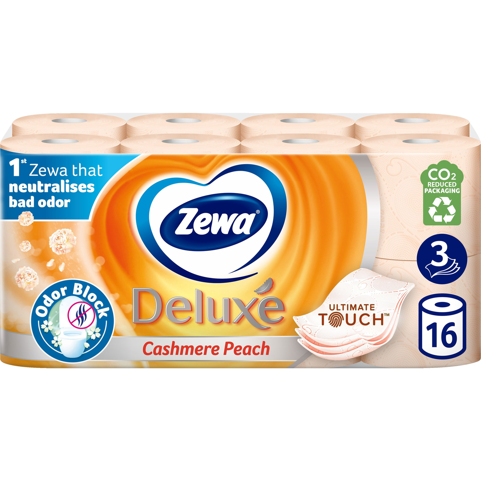 ZEWA Deluxe Cashmere Peach (16 db) (7322540201192)