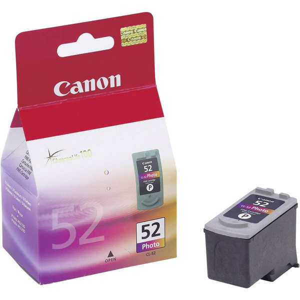 Canon CL-52 blækpatron 1 stk Original Sort, Blå, Magenta, Gul