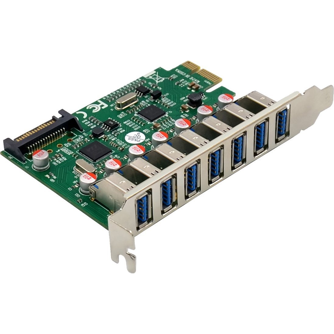 InLine 76661L csatlakozókártya/illesztő Belső USB 3.2 Gen 1 (3.1 Gen 1)
