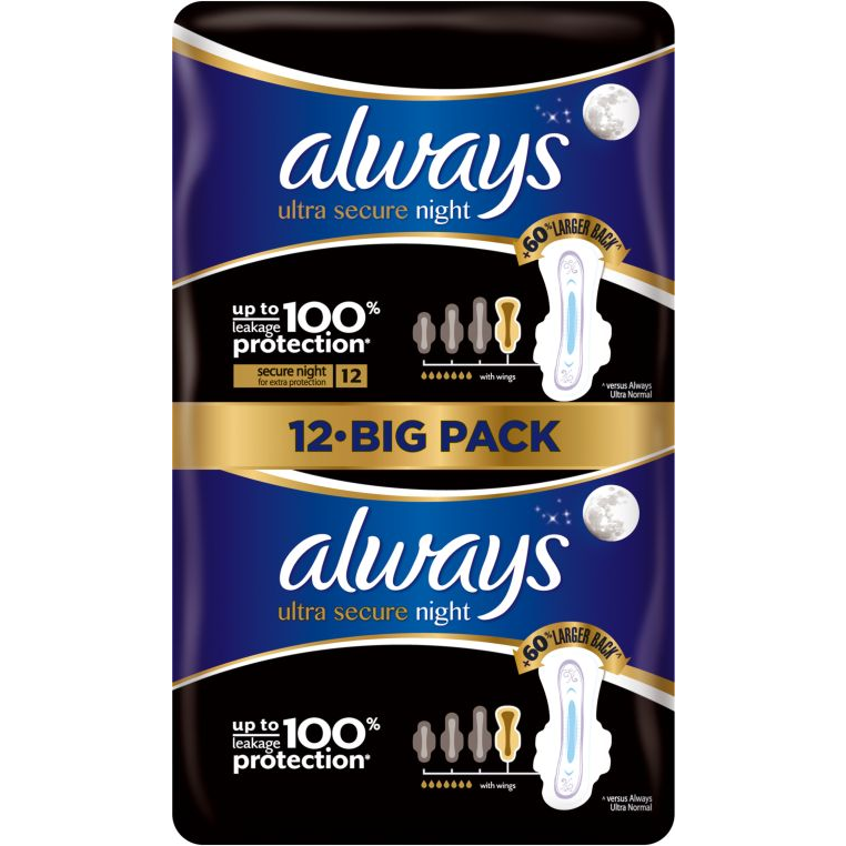 ALWAYS Ultra Extra Night, 12 db (612469)