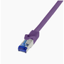 Logilink Patch kábel Ultraflex Cat.6A S/FTP 20m lila (C6A119S) (C6A119S)