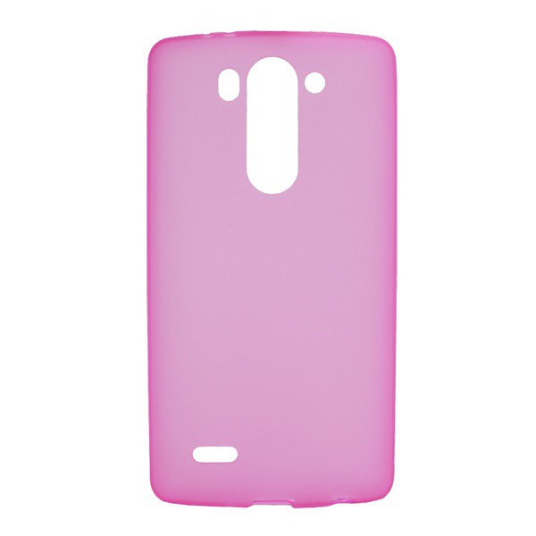Szilikon telefonvédő RÓZSASZÍN [LG G3 S (D722)] (5996457484072)