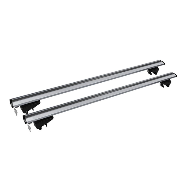 Menabo Lince Silver - tetőcsomagtartó integrált tetősínre - alumínium 120cm (10029595)