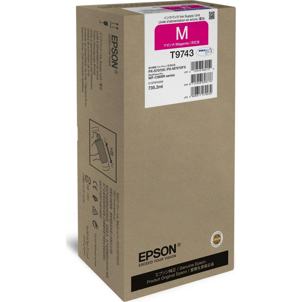 Epson C13T97430N blækpatron 1 stk Original Magenta