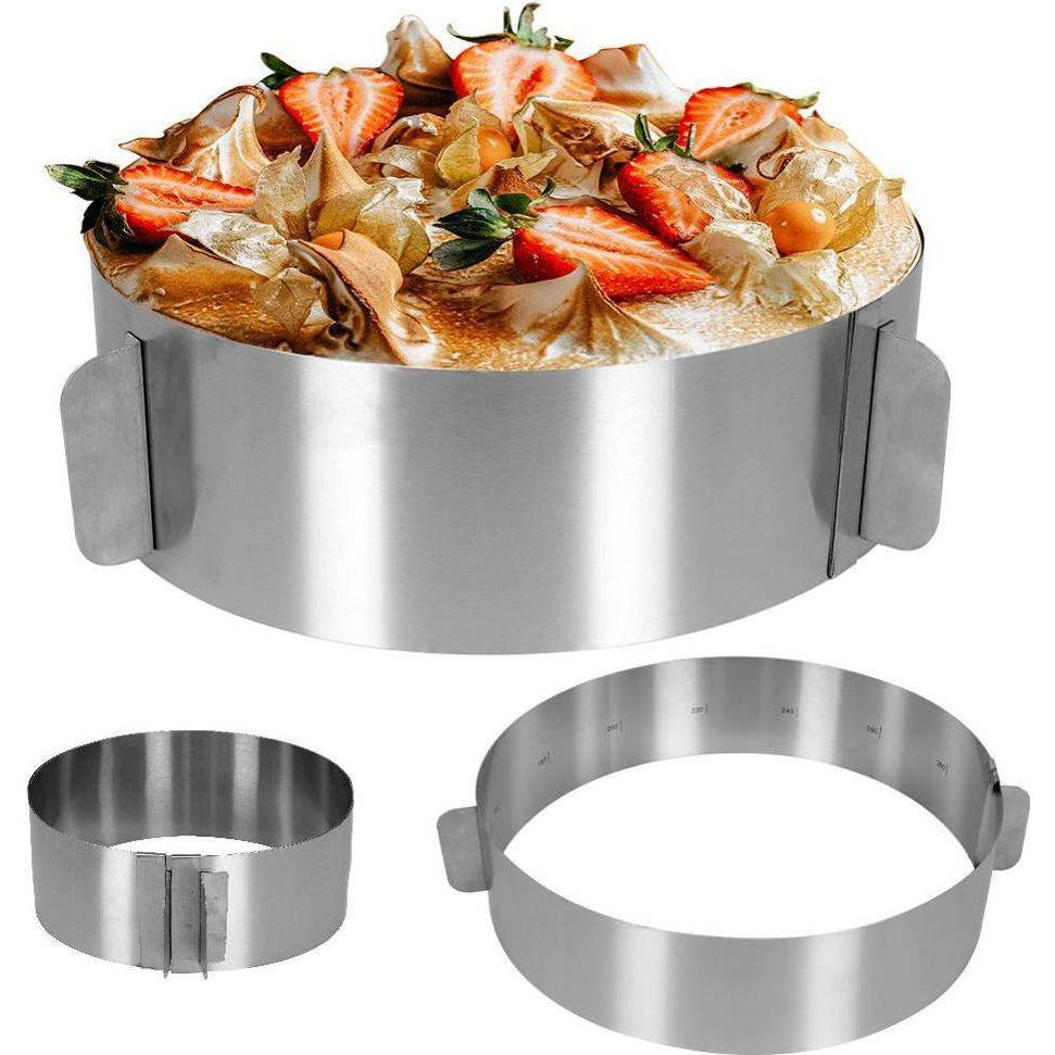 Tortaforma Kerek Inox 16-30 cm 1 db (C80652350)