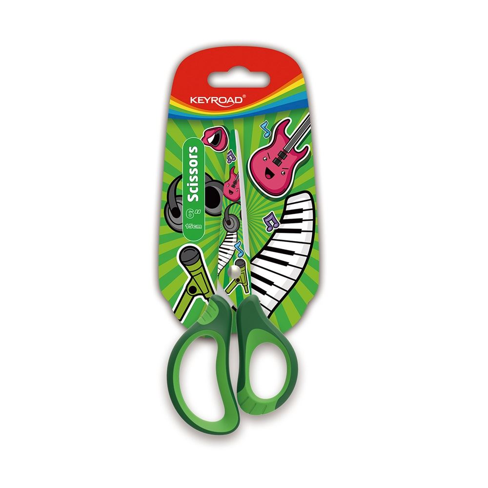 Keyroad Tattoo hegyes fejű olló 15cm (KR971675) (KR971675)