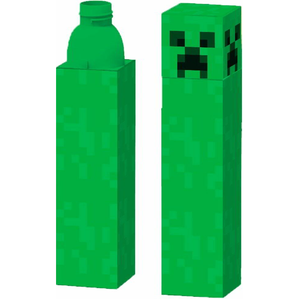 Kids Licensing Minecraft Műanyag gyerek kulacs 650ml - Zöld (MC00009)