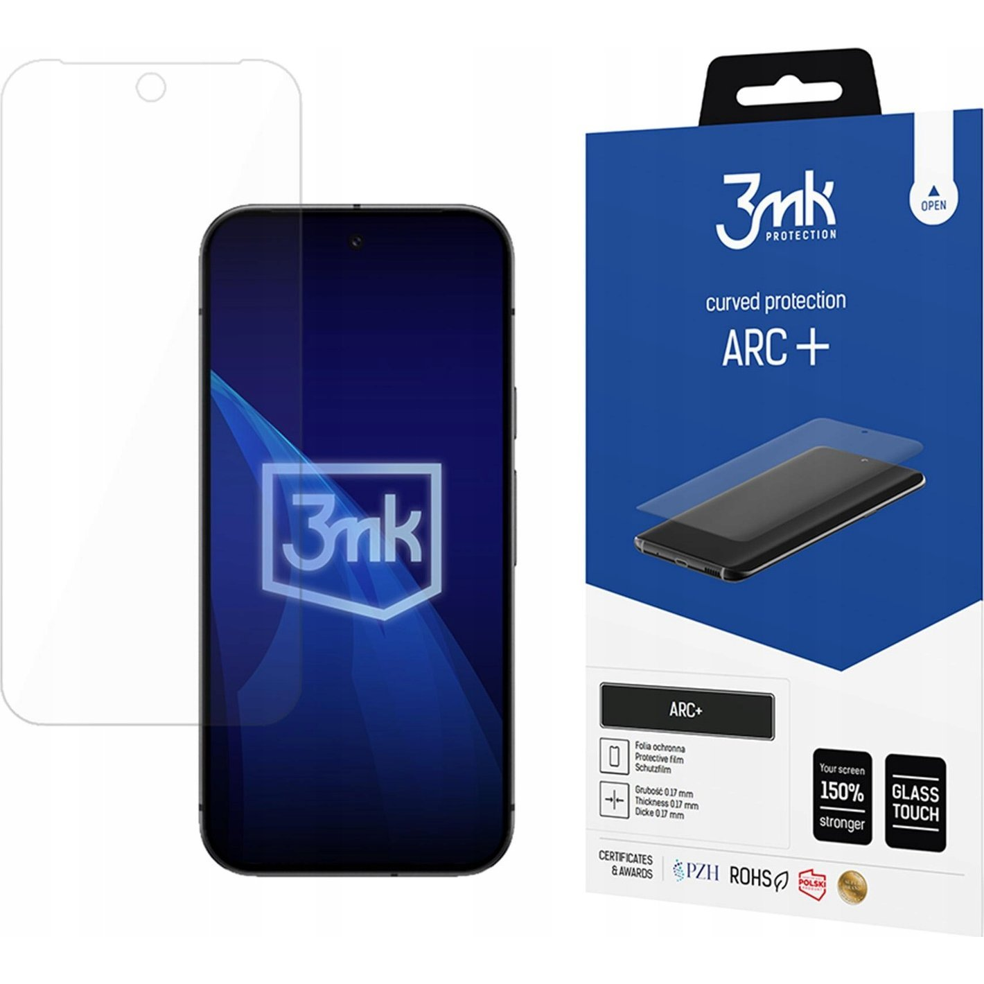 3mk ARC+ Google Pixel 9A Kijelzővédő üveg ( )