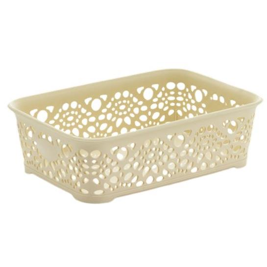 Mega Plast MONAKO XS, 6 × 20 × 14cm, krémszínű (MAT26407)