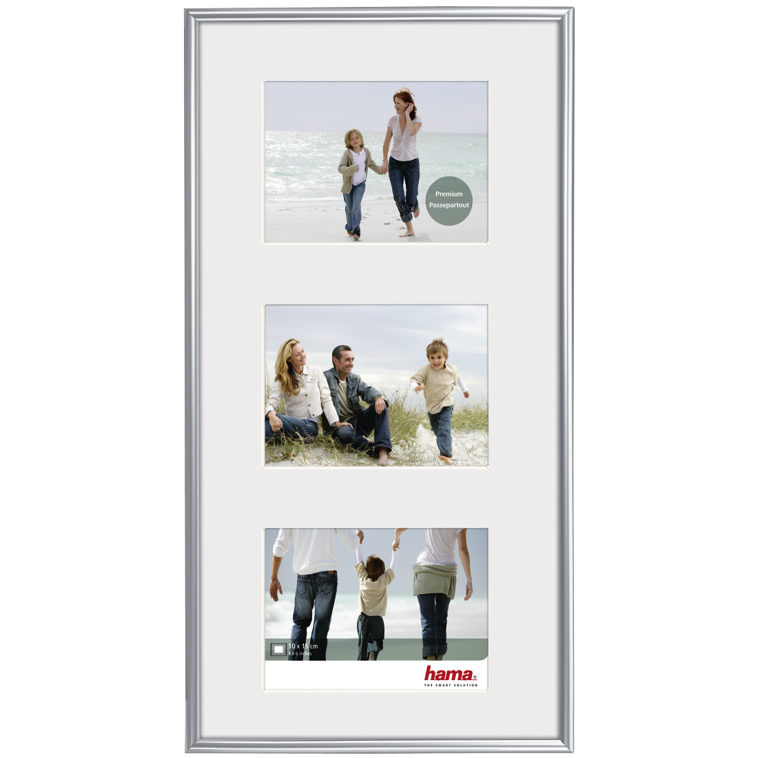 Hama Madrid Gallery 23x45 képkeret - Ezüst (66599)
