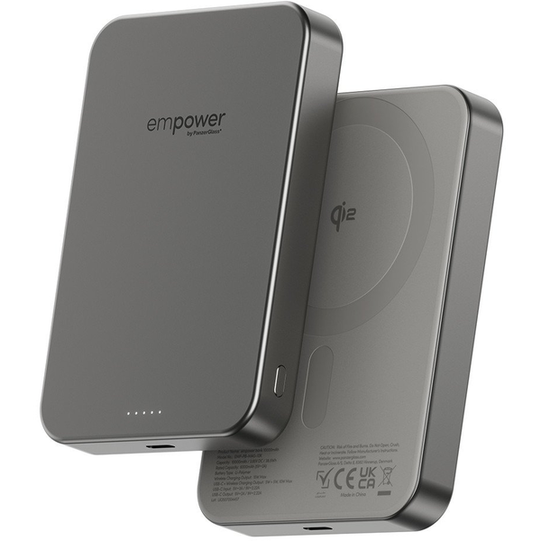 PanzerGlass empower by ® empower Bank | 10000mAh | Titanium