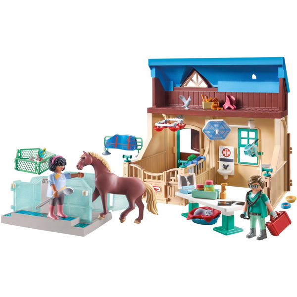 PLAYMOBIL HIPOTERAPIA A LIEČENIE ZVIERAT 71352