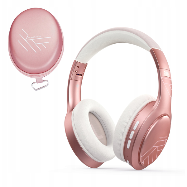 PowerLocus P19 Bluetooth слушалки в цвят розово злато