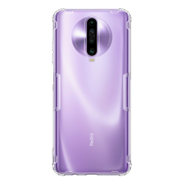 NILLKIN NATURE szilikon telefonvédő (közepesen ütésálló, légpárnás sarok, 0.6 mm, ultravékony) ÁTLÁTSZÓ [Xiaomi Redmi K30 / K30 5G] (5996457934379)