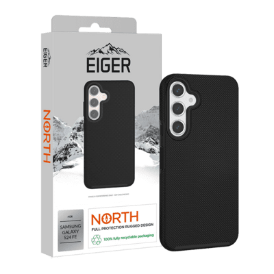 Eiger North Samsung Galaxy S24 FE Telefon tok - Fekete (EGCA00671)