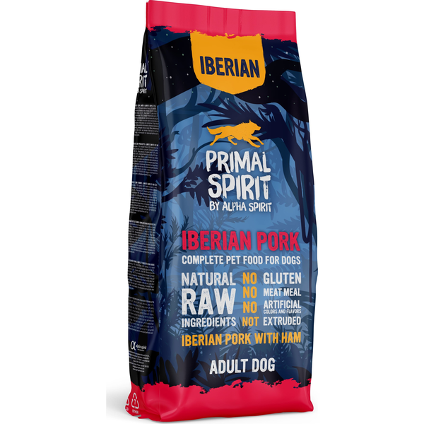 Alpha Spirit Dry dog ​​food Primal Spirit Iberian Pork (adult) 12kg