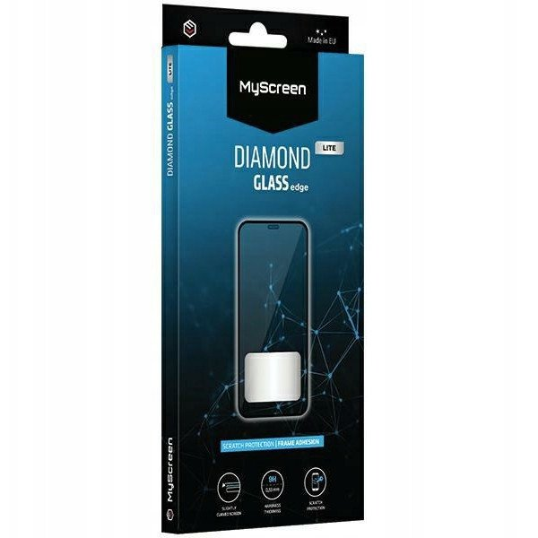 MyScreen DIAMOND GLASS LITE EDGE képernyővédő üveg (2.5D, full glue, 0.33mm, 9H) FEKETE Nothing CMF Phone 1 (MD9463 DGLFG)