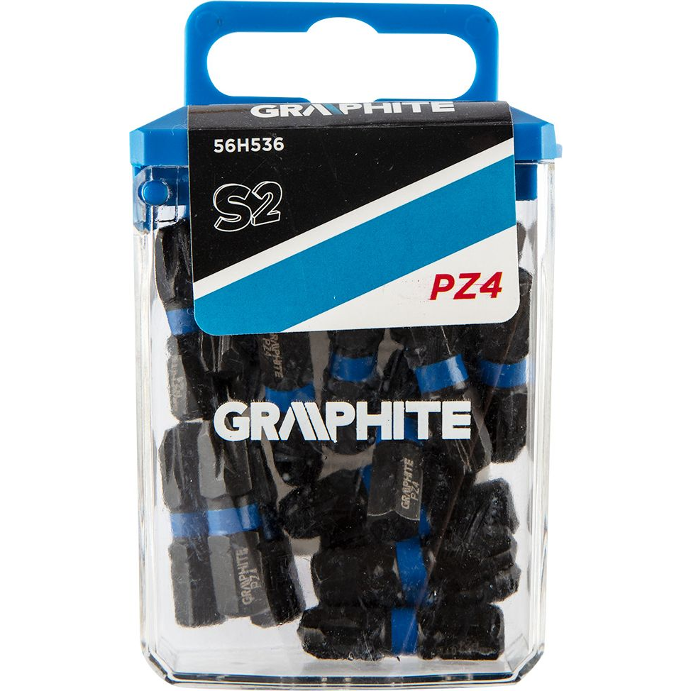 GRAPHITE 56H536 Torziós Ütvecsavarozó Bit PZ4X25mm, 20db (56H536)