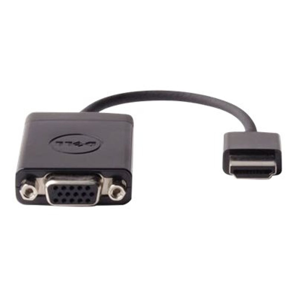 DELL DAUBNBC084 adaptér na video kábel 0,17 m HDMI VGA (D-Sub) Čierna