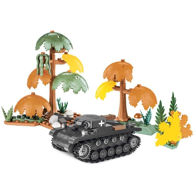 Cobi HC WWII Panzer II Ausf. A tank 250 darabos készlet (2718)