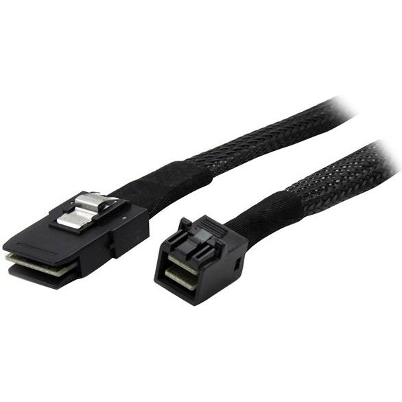 StarTech.com SAS87431M Serial Attached SCSI (SAS)-kabel Zwart